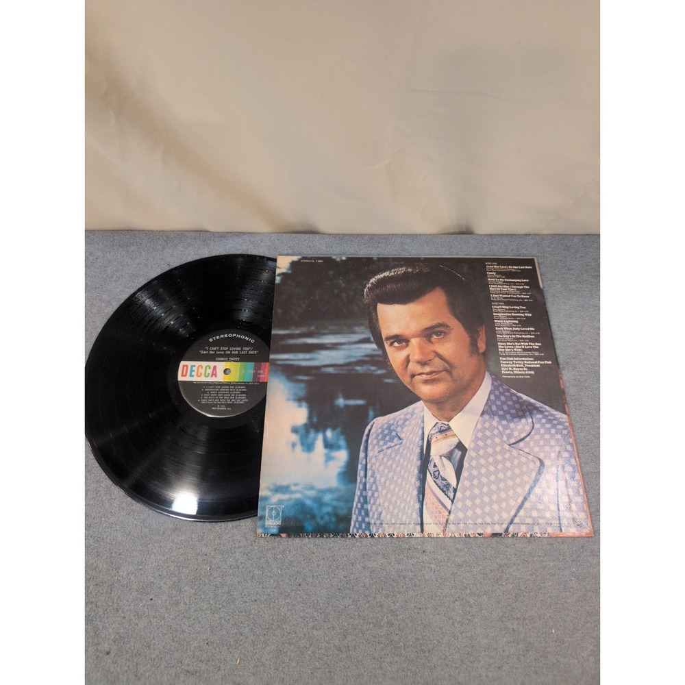 Conway Twitty I Can't Stop Loving You Vinyl LP Decca DL 7-5361 Country Record - Picture 2 of 2